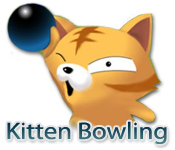 Kitten Bowling game