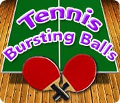 Tennis - Bursting Balls game