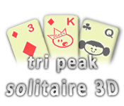 Tri Peak Solitaire 3D game