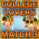 College Lovers Match 3 Game